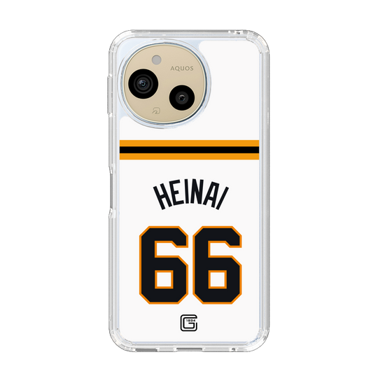 スリムプロテクションケース［ 読売ジャイアンツ - #66 HEINAI - ホーム ］