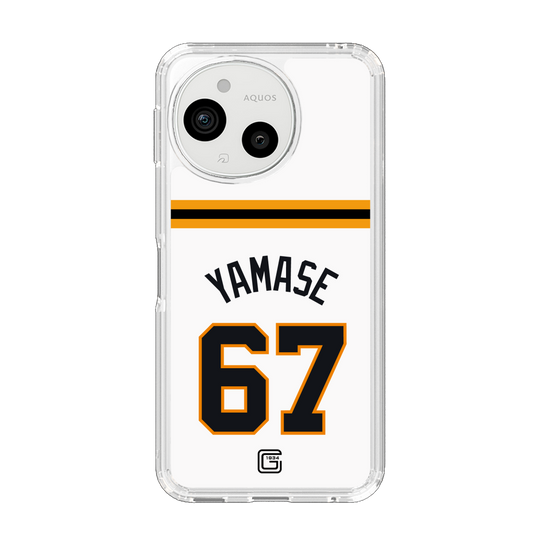 スリムプロテクションケース［ 読売ジャイアンツ - #67 YAMASE - ホーム ］