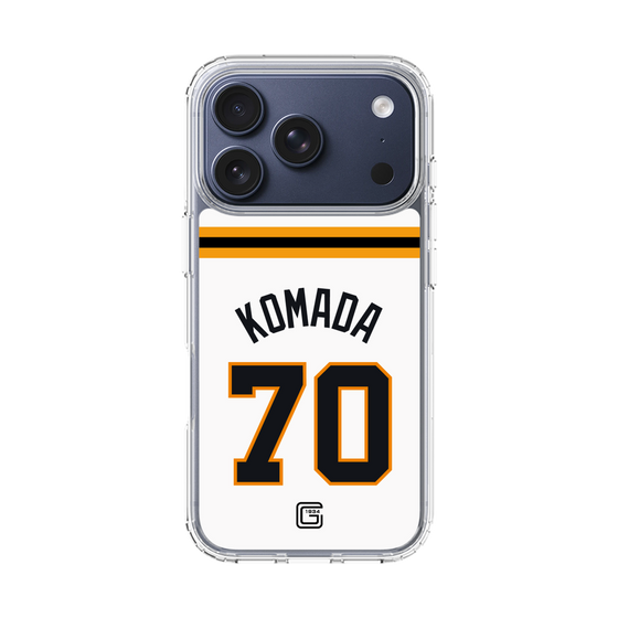スリムプロテクションケース［ 読売ジャイアンツ - #70 KOMADA - ホーム ］