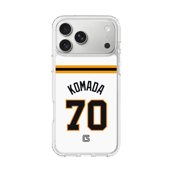 スリムプロテクションケース［ 読売ジャイアンツ - #70 KOMADA - ホーム ］