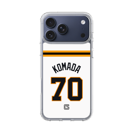 スリムプロテクションケース［ 読売ジャイアンツ - #70 KOMADA - ホーム ］