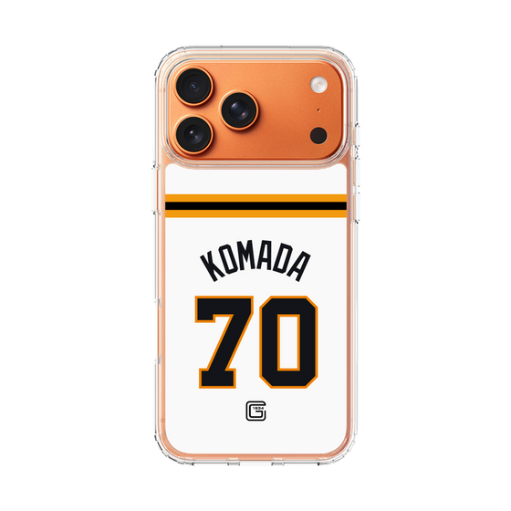 スリムプロテクションケース［ 読売ジャイアンツ - #70 KOMADA - ホーム ］
