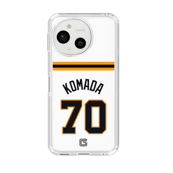 スリムプロテクションケース［ 読売ジャイアンツ - #70 KOMADA - ホーム ］