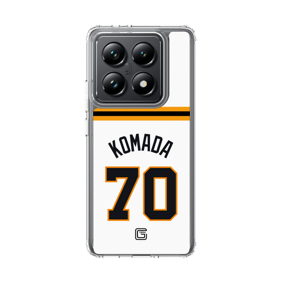 スリムプロテクションケース［ 読売ジャイアンツ - #70 KOMADA - ホーム ］