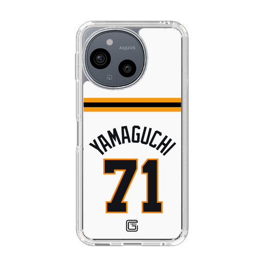 スリムプロテクションケース［ 読売ジャイアンツ - #71 YAMAGUCHI - ホーム ］