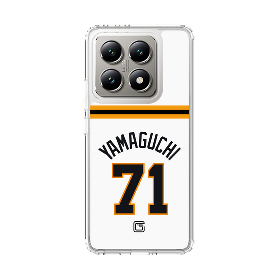 スリムプロテクションケース［ 読売ジャイアンツ - #71 YAMAGUCHI - ホーム ］