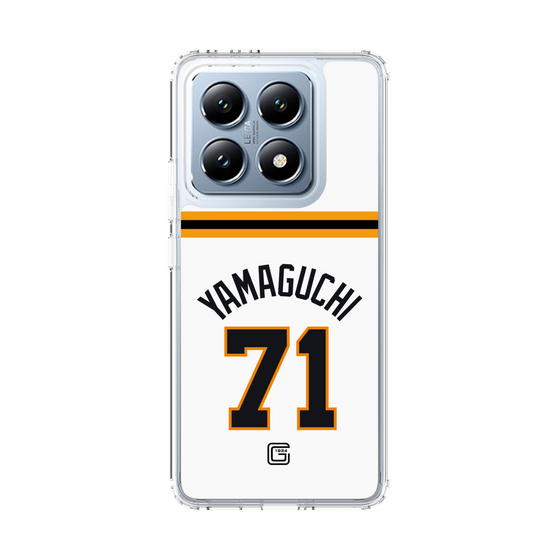 スリムプロテクションケース［ 読売ジャイアンツ - #71 YAMAGUCHI - ホーム ］
