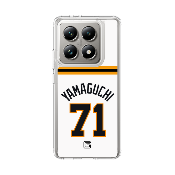 スリムプロテクションケース［ 読売ジャイアンツ - #71 YAMAGUCHI - ホーム ］