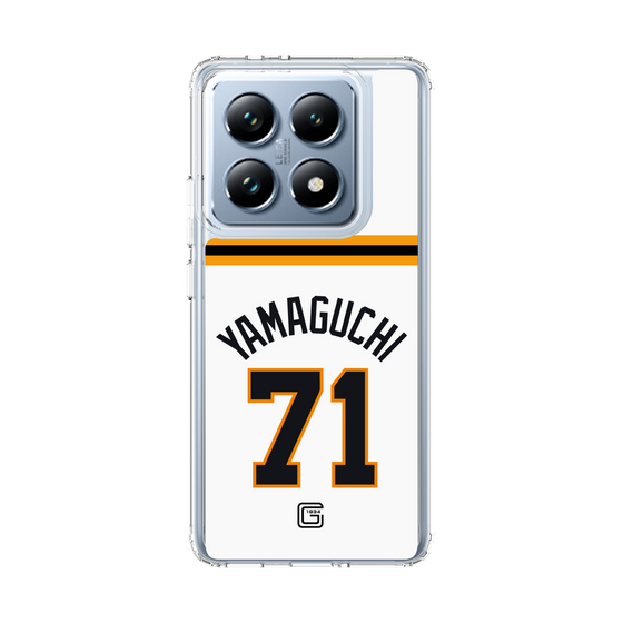 スリムプロテクションケース［ 読売ジャイアンツ - #71 YAMAGUCHI - ホーム ］