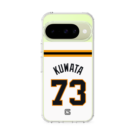スリムプロテクションケース［ 読売ジャイアンツ - #73 KUWATA - ホーム ］