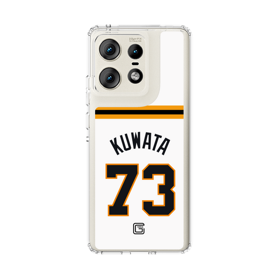 スリムプロテクションケース［ 読売ジャイアンツ - #73 KUWATA - ホーム ］