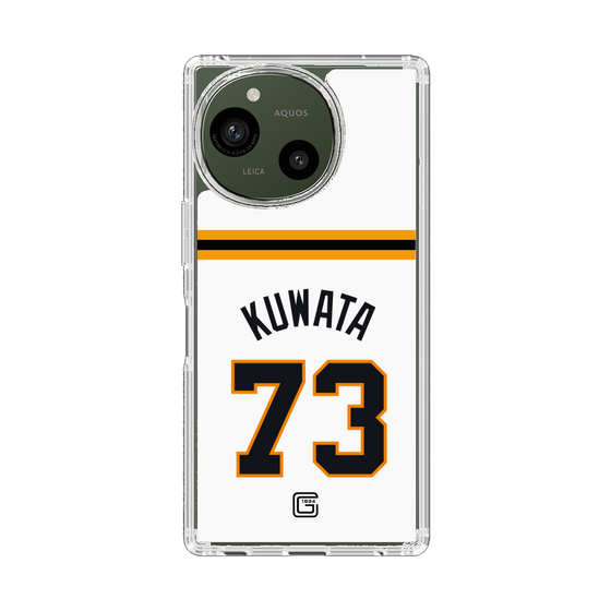 スリムプロテクションケース［ 読売ジャイアンツ - #73 KUWATA - ホーム ］