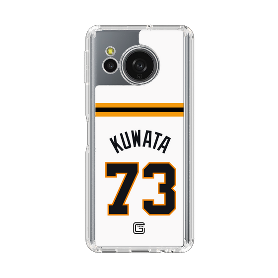 スリムプロテクションケース［ 読売ジャイアンツ - #73 KUWATA - ホーム ］