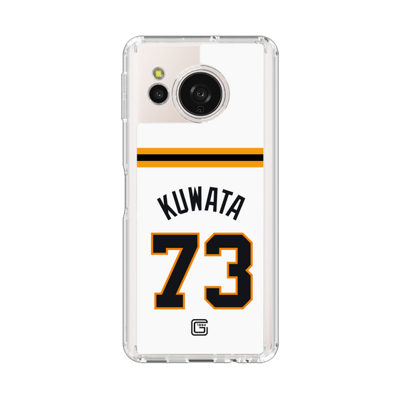 スリムプロテクションケース［ 読売ジャイアンツ - #73 KUWATA - ホーム ］