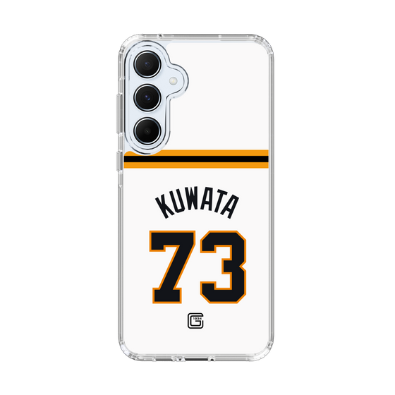 スリムプロテクションケース［ 読売ジャイアンツ - #73 KUWATA - ホーム ］