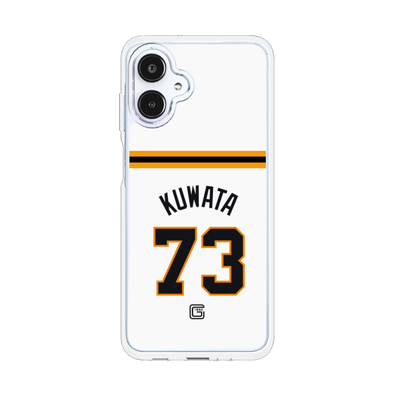 スリムプロテクションケース［ 読売ジャイアンツ - #73 KUWATA - ホーム ］