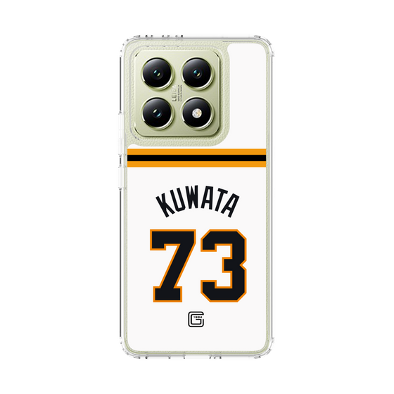 スリムプロテクションケース［ 読売ジャイアンツ - #73 KUWATA - ホーム ］