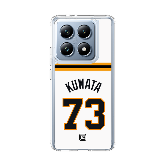 スリムプロテクションケース［ 読売ジャイアンツ - #73 KUWATA - ホーム ］