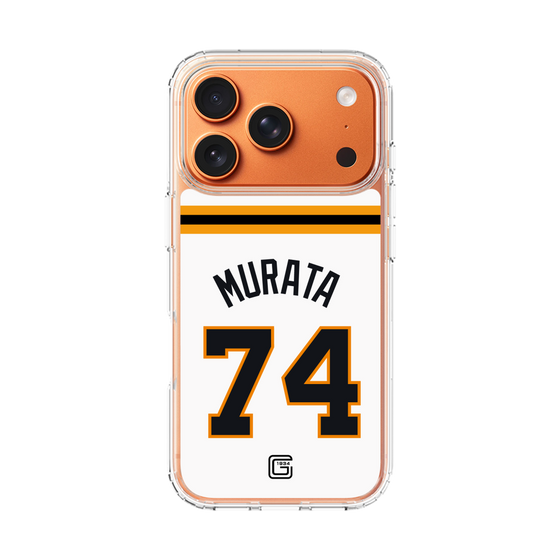 スリムプロテクションケース［ 読売ジャイアンツ - #74 MURATA - ホーム ］