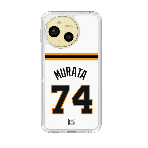 スリムプロテクションケース［ 読売ジャイアンツ - #74 MURATA - ホーム ］