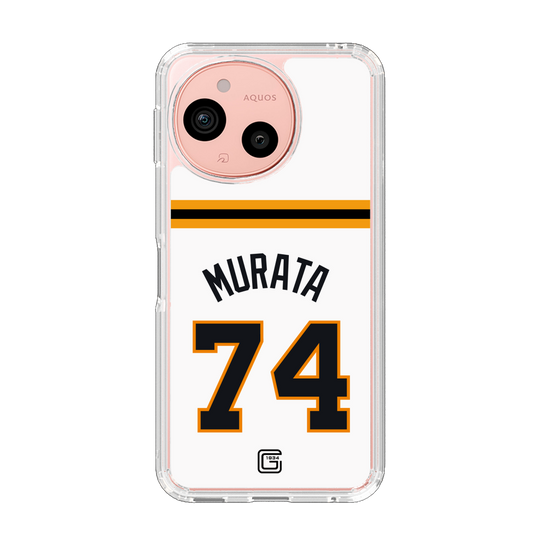 スリムプロテクションケース［ 読売ジャイアンツ - #74 MURATA - ホーム ］