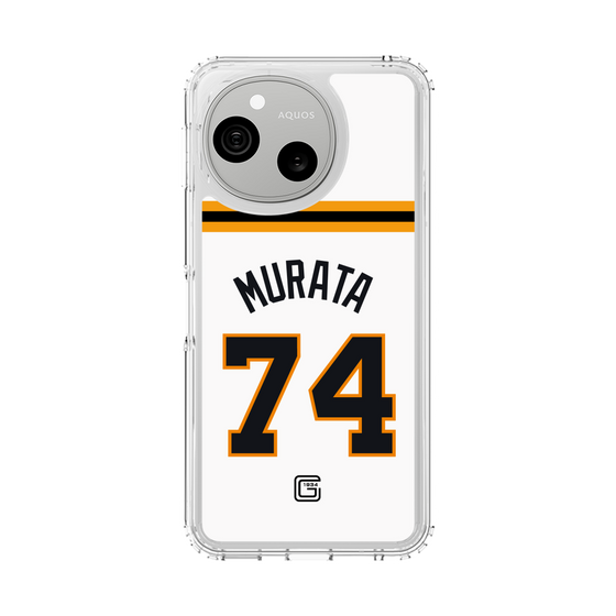 スリムプロテクションケース［ 読売ジャイアンツ - #74 MURATA - ホーム ］