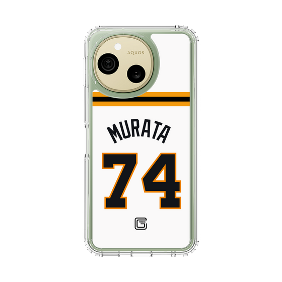 スリムプロテクションケース［ 読売ジャイアンツ - #74 MURATA - ホーム ］