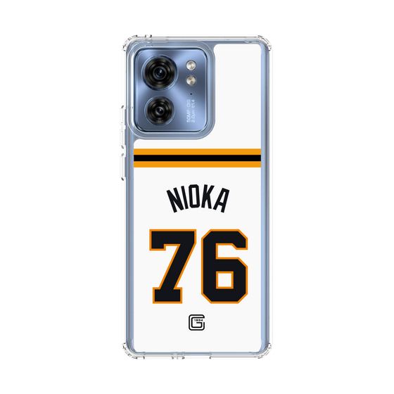 スリムプロテクションケース［ 読売ジャイアンツ - #76 NIOKA - ホーム ］