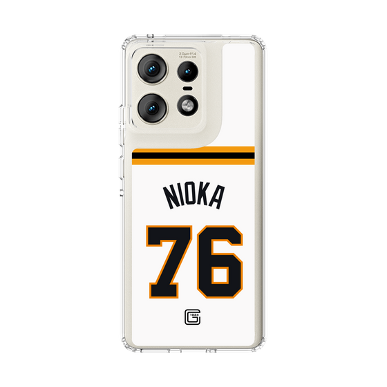 スリムプロテクションケース［ 読売ジャイアンツ - #76 NIOKA - ホーム ］