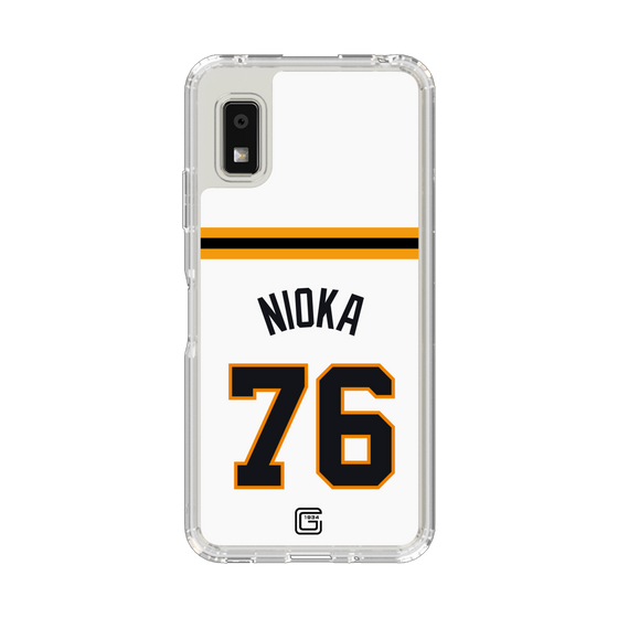スリムプロテクションケース［ 読売ジャイアンツ - #76 NIOKA - ホーム ］