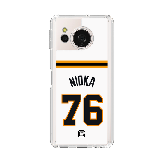 スリムプロテクションケース［ 読売ジャイアンツ - #76 NIOKA - ホーム ］