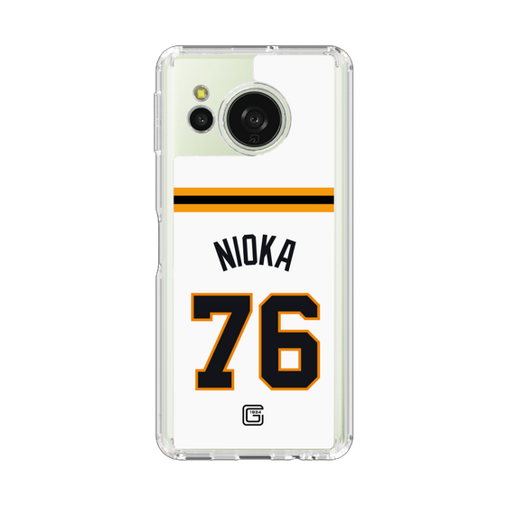 スリムプロテクションケース［ 読売ジャイアンツ - #76 NIOKA - ホーム ］