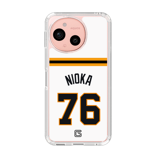 スリムプロテクションケース［ 読売ジャイアンツ - #76 NIOKA - ホーム ］