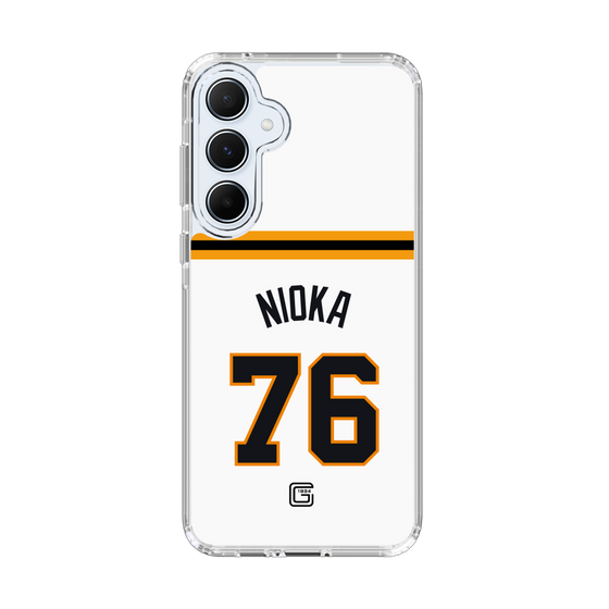 スリムプロテクションケース［ 読売ジャイアンツ - #76 NIOKA - ホーム ］