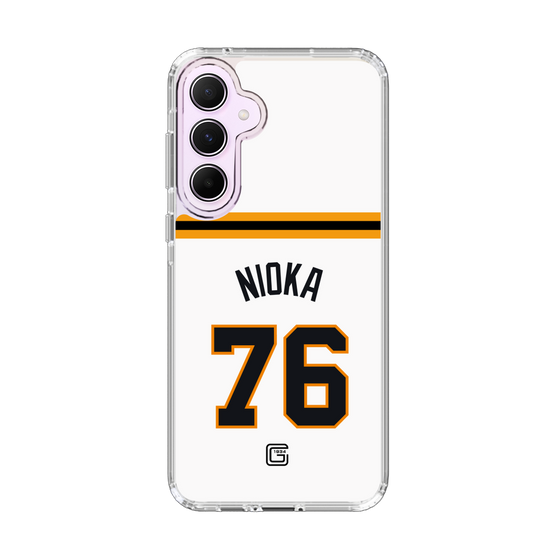 スリムプロテクションケース［ 読売ジャイアンツ - #76 NIOKA - ホーム ］