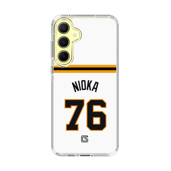 スリムプロテクションケース［ 読売ジャイアンツ - #76 NIOKA - ホーム ］