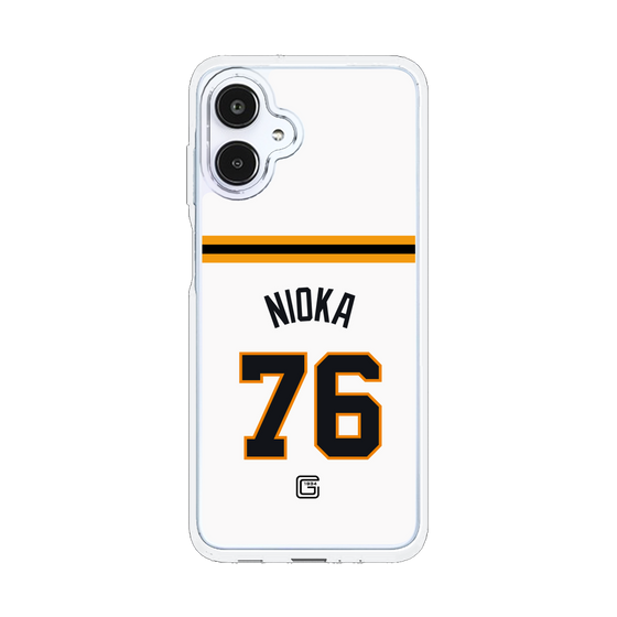 スリムプロテクションケース［ 読売ジャイアンツ - #76 NIOKA - ホーム ］