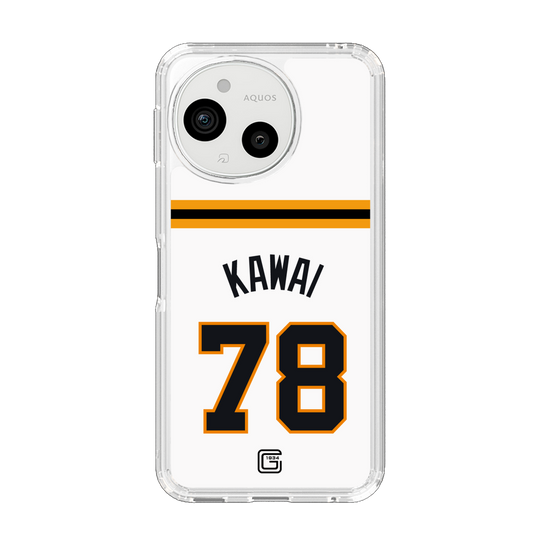 スリムプロテクションケース［ 読売ジャイアンツ - #78 KAWAI - ホーム ］