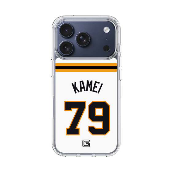 スリムプロテクションケース［ 読売ジャイアンツ - #79 KAMEI - ホーム ］