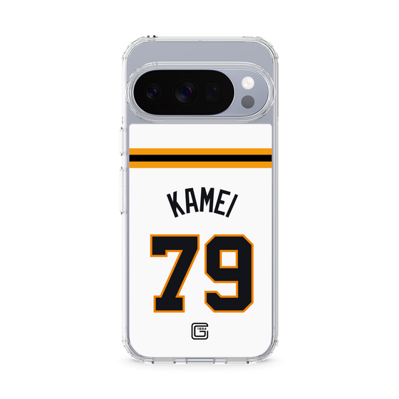 スリムプロテクションケース［ 読売ジャイアンツ - #79 KAMEI - ホーム ］