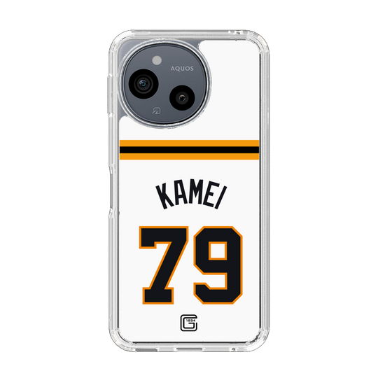 スリムプロテクションケース［ 読売ジャイアンツ - #79 KAMEI - ホーム ］