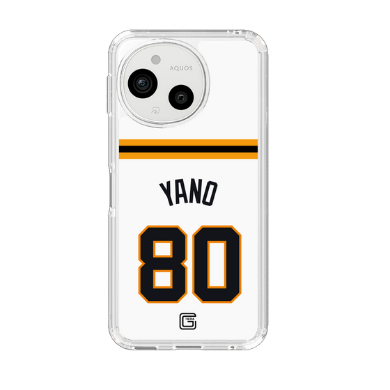 スリムプロテクションケース［ 読売ジャイアンツ - #80 YANO - ホーム ］