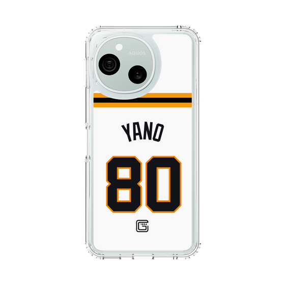 スリムプロテクションケース［ 読売ジャイアンツ - #80 YANO - ホーム ］