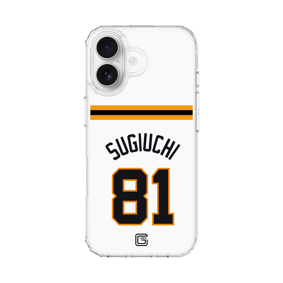 スリムプロテクションケース［ 読売ジャイアンツ - #81 SUGIUCHI - ホーム ］