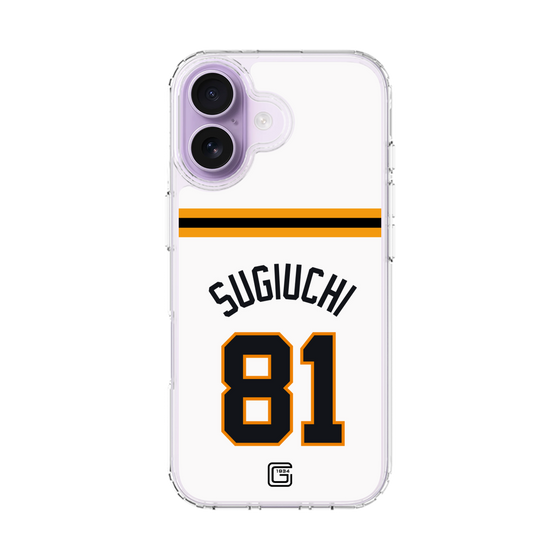 スリムプロテクションケース［ 読売ジャイアンツ - #81 SUGIUCHI - ホーム ］