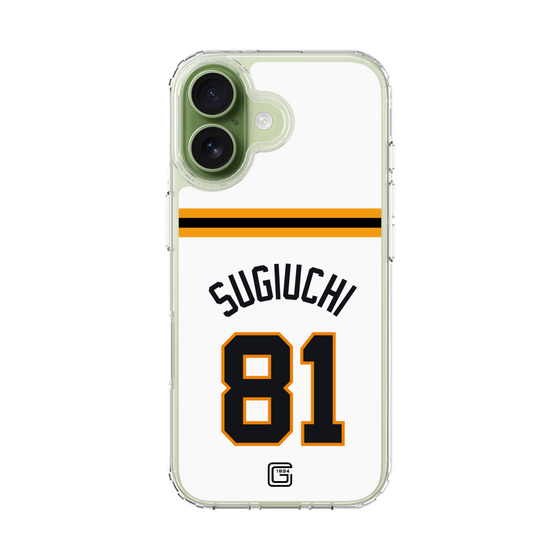 スリムプロテクションケース［ 読売ジャイアンツ - #81 SUGIUCHI - ホーム ］