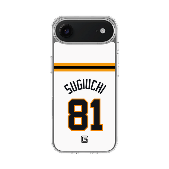 スリムプロテクションケース［ 読売ジャイアンツ - #81 SUGIUCHI - ホーム ］