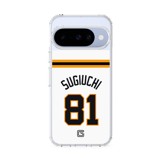 スリムプロテクションケース［ 読売ジャイアンツ - #81 SUGIUCHI - ホーム ］