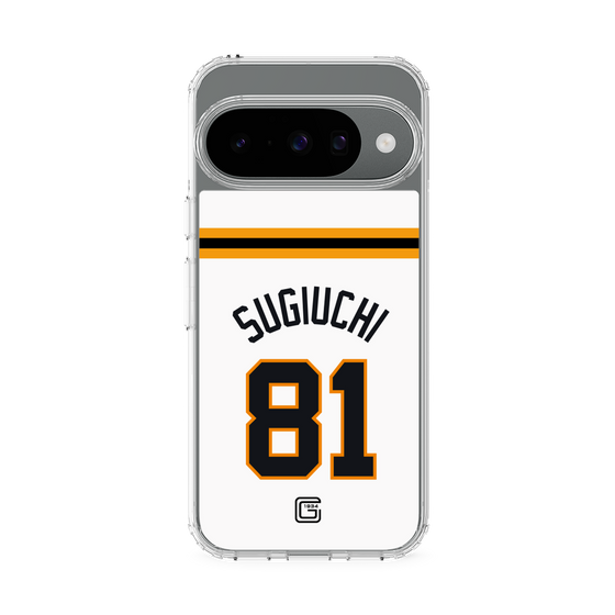 スリムプロテクションケース［ 読売ジャイアンツ - #81 SUGIUCHI - ホーム ］