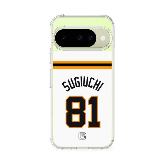 スリムプロテクションケース［ 読売ジャイアンツ - #81 SUGIUCHI - ホーム ］